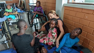 Her vokser og trives barna