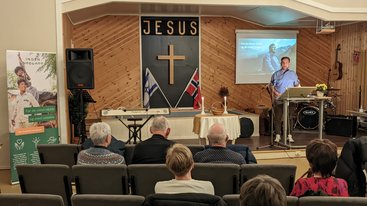 Da Finnmark fikk besøk fra Sarons Dal Da Finnmark fikk besøk fra Sarons Dal